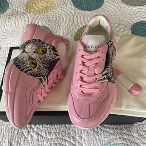 Wmns Gucci ‘Mystic Cat’ Rhyton Sneakers